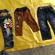 Used clothes trousers for children ladies and men