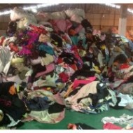 Guangzhou's second-hand clothes raw materials