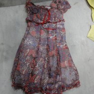 Guangdong area of China Low export second-hand women's skirts, silk dress