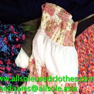 For Africa Sorted Fashion Ladies Cotton Dress Export Bulk Korea Used Clothing