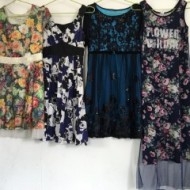 silk  dress  of good  quality for  used clothing factory