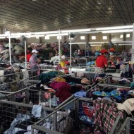 Export of second-hand clothes factory in Guangzhou