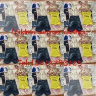 high quality Children summer clothes