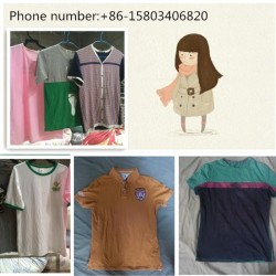 fashion and clean second hand men t-shirt for hot sale