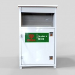 old clothes recycling bin for sale