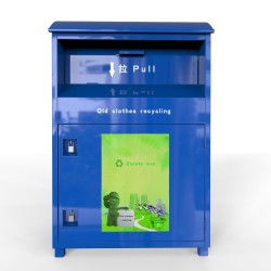 clothes recycling bin factory