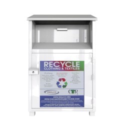 anti thief recycling bin