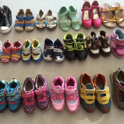 Factoty wholesale used baby shoes children shoes