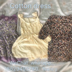 Cotton dress