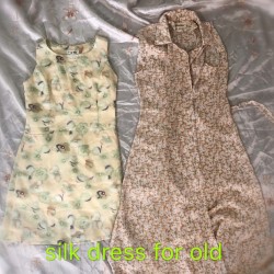 silk dress for older